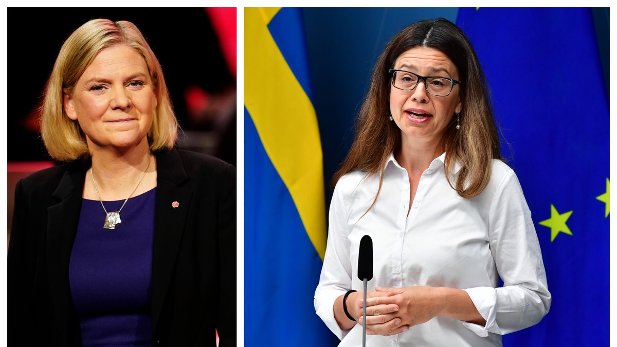 Helena Lindahl (C) kommer att släppa fram Magdalena Andersson (S) som statsminister.
